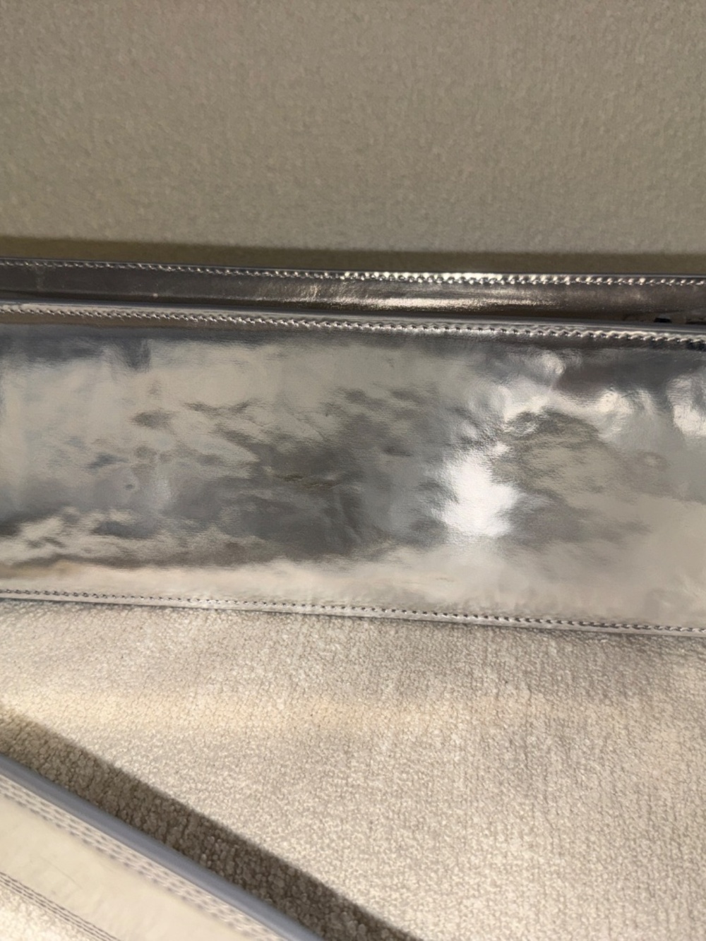 Jacquemus Le Bambino long in silver - Picture 3 of 4